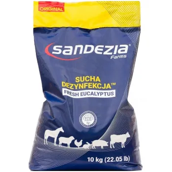 Sandezia 10 kg sucha dezynfekcja wirusy bakterie grzyby pasożyty