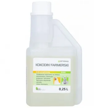 Kokcidin Farmerski przeciw kokcydiozie dla drobiu, gołębi, królików 250 ml