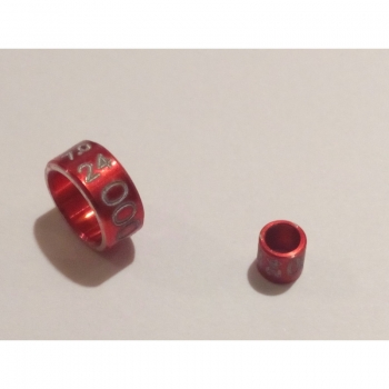 Obrączki stałe EU PL 24 znaczniki DLA KANARKÓW, KANARKA 3mm 2024r 10szt