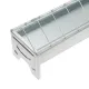 Karmidło korytkowe 100cm Karmnik dla kurcząt, kur niosek metalowe, ocynkowane