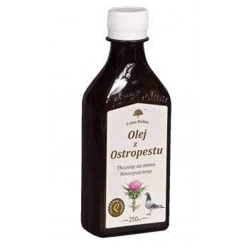 LEŚNA DOLINA Olej z ostropestu 250 ml dla gołębi