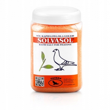 PATRON Solvasol - sól do kapieli dla gołębi 500 g