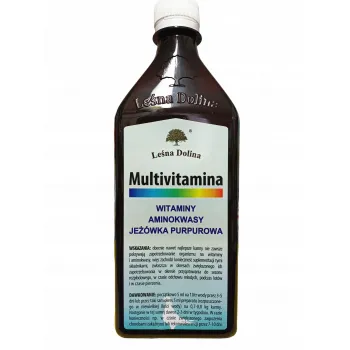 LEŚNA DOLINA Multiwitamina dla gołebi 500 ml witaminy aminokwasy jeżówka