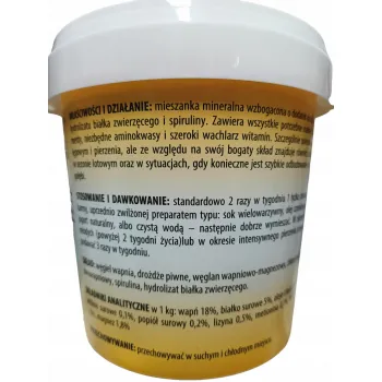 LEŚNA DOLINA Spiramix 800g Lęgi Pierzenie odżywka dla gołębi