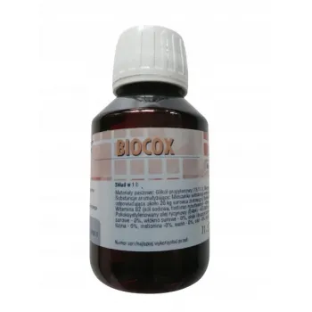 Tauben Medik Biocox na kokcydioze dla gołębi 100 ml redukuje ilość ocyst