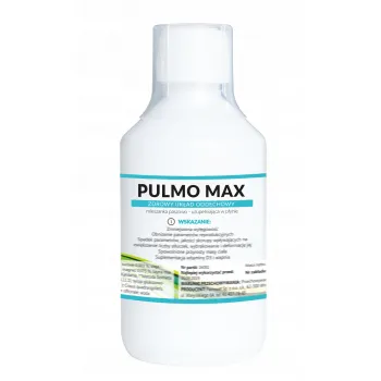 PULMO-MAX 250ml na kichanie i kaszel, układ oddechowy dla drobiu i zwierząt