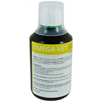 VET-ANIMAL Omega - Vet olej na loty, pierzenie i rozpłód 200 ml