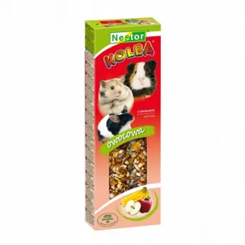 NESTOR Kolba zbożowa dla gryzoni i królików owocowa - 2 szt