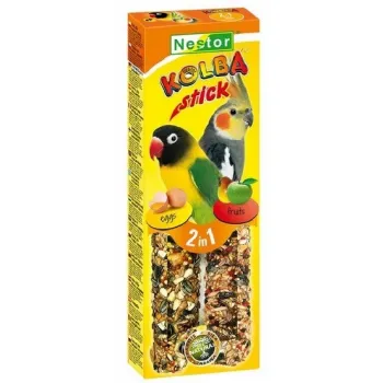 NESTOR Kolba dla średnich papug 2 w 1 jajko i owoc 2 szt