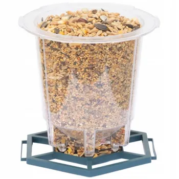Karmnik zewnętrzny na pokarm dla dzikich ptaków