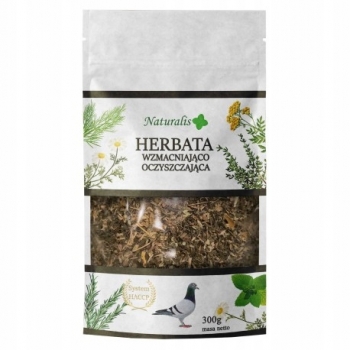 Naturalis Herbata wzmacniająca oczyszczająca Herbatka dla gołębi 300 g