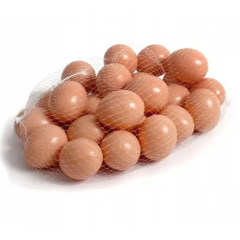 Jajka podkładowe brązowe dla kur niosek - 25 szt.