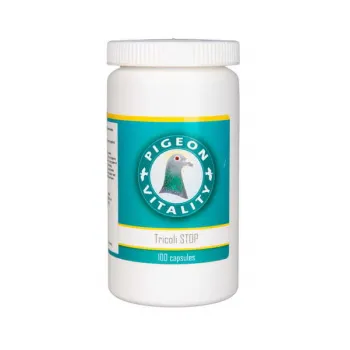 PIGEON VITALITY TriColi stop 100 tabletek na żółty guzek dla gołębi