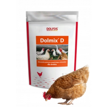 DOLFOS Dolmix D 1 kg Witaminy dla drobiu kaczek kur gęsi