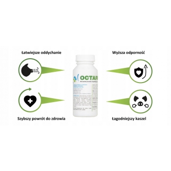 OctaFarm MAX środek na drogi oddechowe, kaszel u kur i innych zwierząt