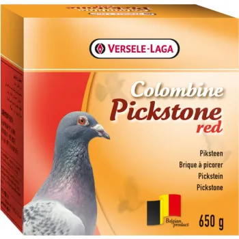 Versele Laga Pickstone Red 600g - czerwony kamień w miseczce dla gołębi
