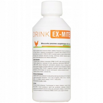 DRINK EX-MITE 250 ml preparat zwalczający ptaszyńca kurzego do wody pitnej