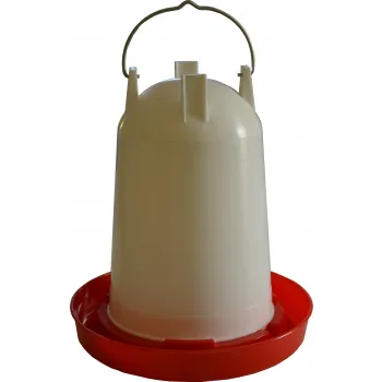 Poidło pojnik dla drobiu kur z metalowym uchwytem 6 L