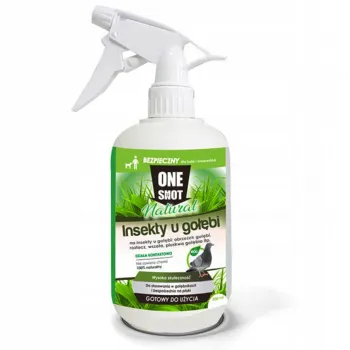 One Shot Naturalny oprysk na piórojady insekty u gołębi 500 ml