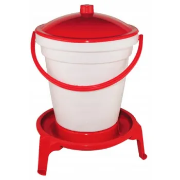 Poidło wiaderkowe dla kur 18 l z uchwytem