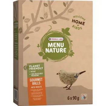 Kule tłuszczowe z suszonymi insektami 6 szt x 90 g